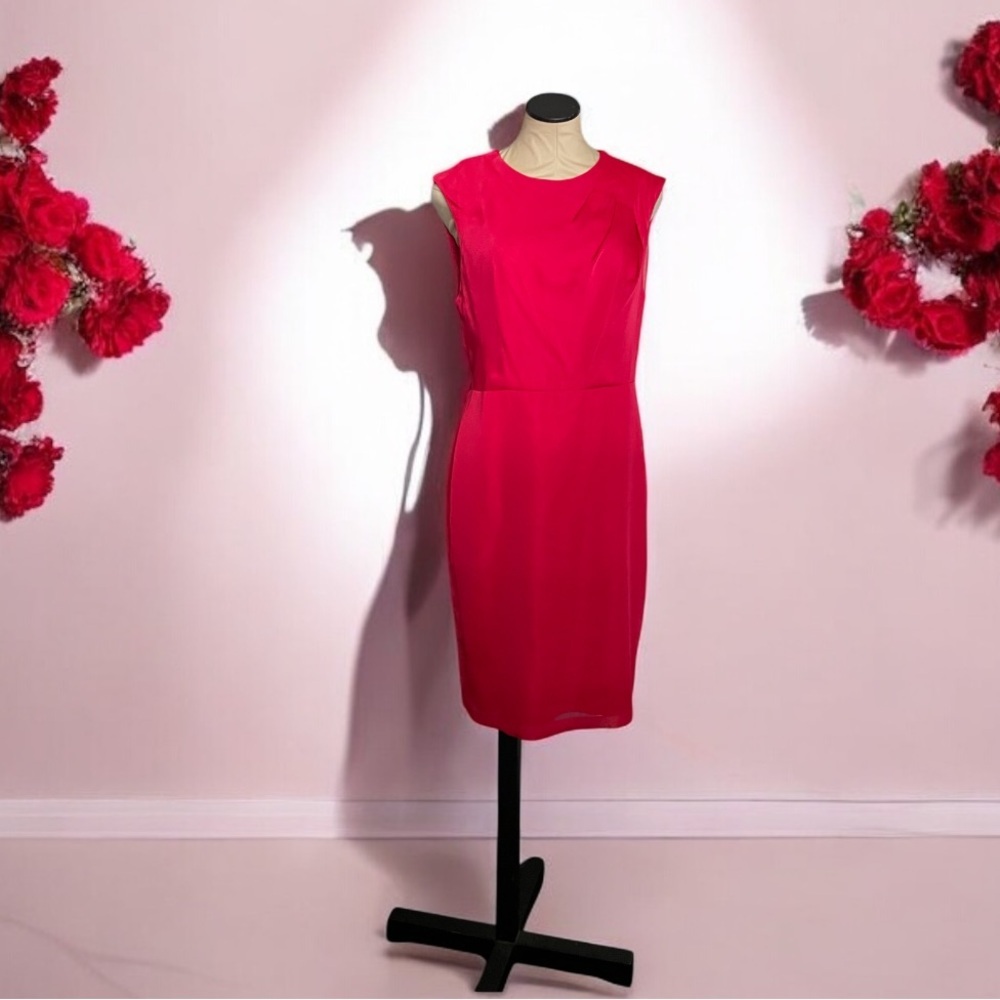 The Limited Red Midi Dress - Picture 1 of 11